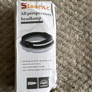 Rechargeable headband lamp