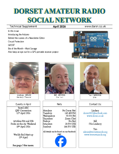 April Newsletter Arduino Sketches