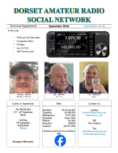 September 2026 Newsletter
