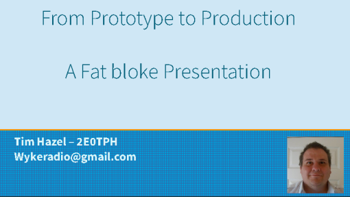 From Prototype to Production